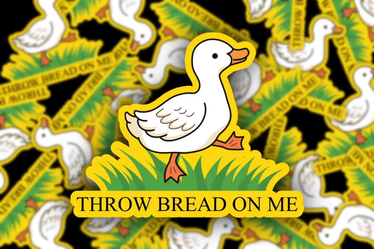 Throw Bread On Me Sticker