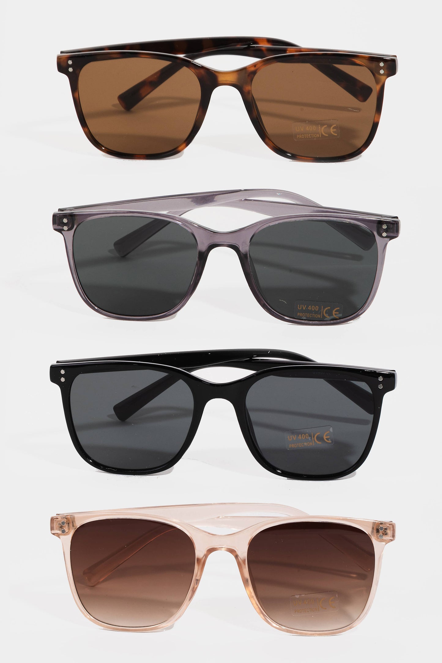 Thin Frame Square Sunglasses: Assorted