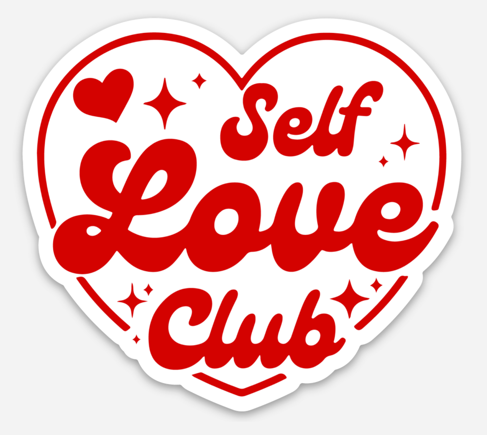 Self Love Club Sticker