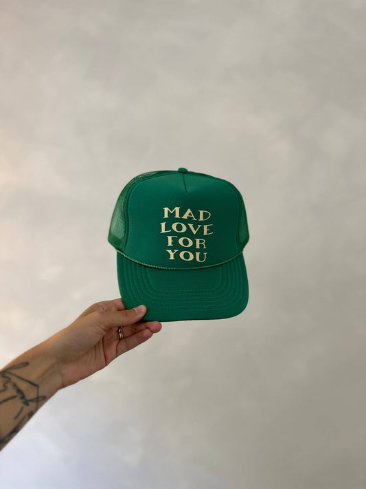 Orange Mad Love For You Trucker